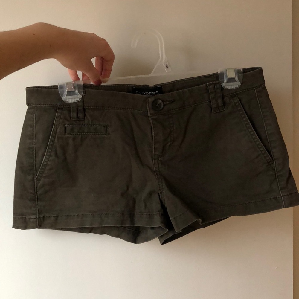 Army Green Shorts